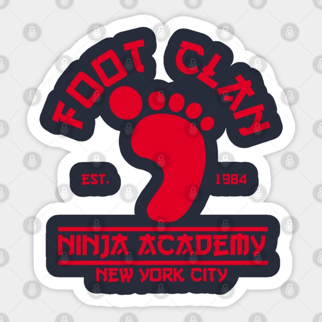 Foot Clan Sticker by carloj1956